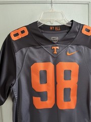 Men’s Size Small Limited Edition Smokey Gray My All TN Vols Nike Football Jersey