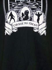 Rocktober 2014 Shirt Adult Extra Large 40 42 Black Graphic Cirque Du Freak Mens