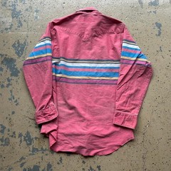 90s Wrangler Brushpopper Shirt Rare Striped