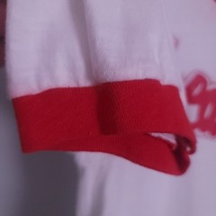 Vintage Cheaters Cabaret Gentleman Club Stripper Ringer T-Shirt Large White Red