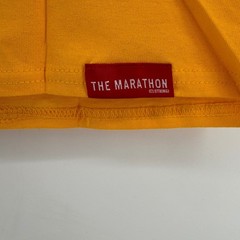 NWT The Marathon Clothing Crenshaw Tee Yellow Blue Short Sleeve Small TMC