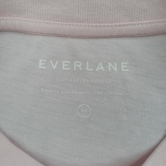 Everlane Shirt Mens XS Pink Supima Cotton Crewneck Tee Made In USA Basic