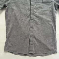 Lululemon Shirt Mens sz S Gray Short Sleeve Button Up Business Casual Preppy