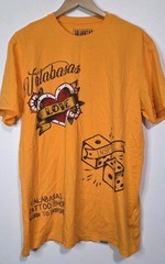 2pc Valabasas Vintage Tattoo Embelleshed Love Heart Inspire Tee Shirt Men XL EUC
