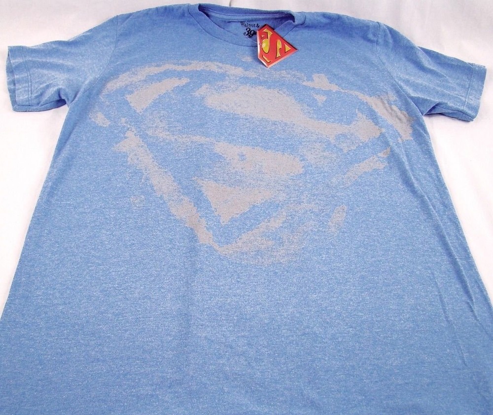 Mens DC Comics Originals Super Hero Superman Short Sleeve T Shirt Size S & L