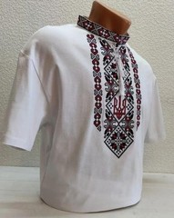 Ukrainian Embroidered Vyshyvanka Men’s Short Sleeve T-shirt