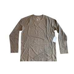 Mack Weldon Men’s Tannenbaum Heather Silver Long Sleeves T-Shirt Size L NWT