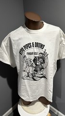 NYPD Pipes And Drums Finbar Golf 2XL TShirt New York City Police Bagpiper Rare