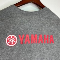Yamaha Men’s Gray Logo T-Shirt Heather Tee 19in Chest Sport Outdoor