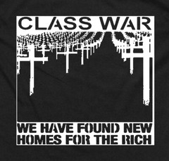 Class War shirt Political Punk Nausea Anarchy Human Liberation Rights Crass Doom