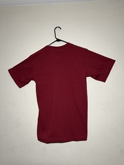 Pro 5 USA 100% Cotton Athletic Fit T-Shirt Burgundy Size Medium – New