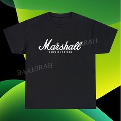 New Marshall Amp UK Logo American Funny T-Shirt Size S to 5XL