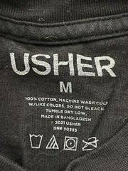 USHER The Vegas Residency 2023 Concert R&B Black T-Shirt Men’s MEDIUM