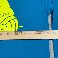 Vintage La Vista Nebraska Shirt Adult Medium Turquoise Recreation Sports Mens