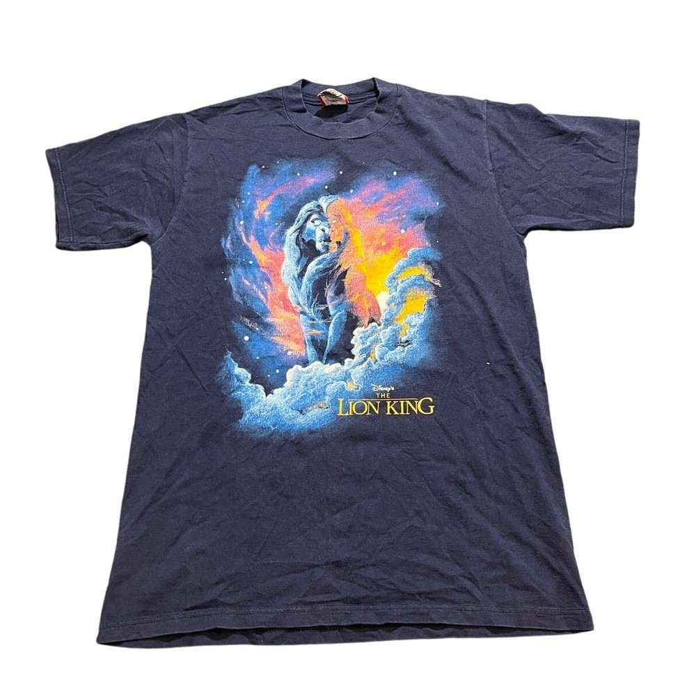 The Lion King Mufasa Shirt M Disney Designs Movie Promo Preowned 90s Simba Scar