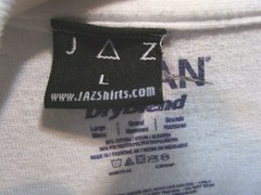 EUC!! JAZ Modern Circle Nature Tree Branches Graphic White T Shirt Men Size L