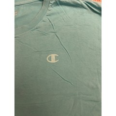 Champion T-Shirt Mens XXL Teal Blue Excellent Short Sleeve Athletic Crew Neck