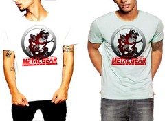 Brand New Metal Gear T-Shirt Vintage Solid Snake Tactical Espionage Action Tee
