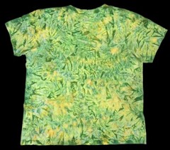 *New* 2XL – Sm Handmade Tie Dye, Lemon Lime Cruncht Crinkle, Crew or V-Neck