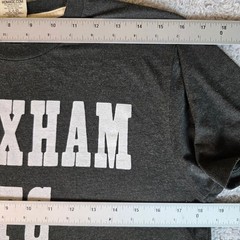 Homage Wrexham AFC T Shirt Small Aviation Gin Ryan Reynolds Soccer Gray TriBlend