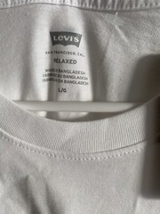 Levi’s Mens Dune Buggy White T-shirt Short Sleeve Large Pismo Beach