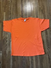 Lot Of 12 Gildan XL Tee Shirts Orange