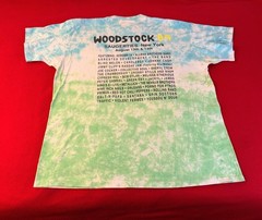 Vintage Woodstock 94 Peace Music Festival XL T Shirt USA Tie Dye Single Stitch