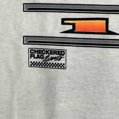 VTG NASCAR Winston Cup Tour 1997 T-Shirt Adult L Checkered Flag Racing Deadstock