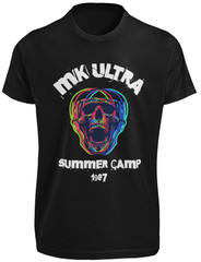 MK Ultra Summer Camp 1987 T-SHIRT Funny Political CIA Conspiracy Mind Control