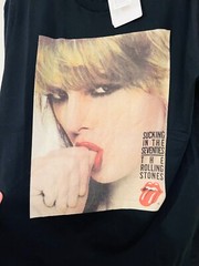 HYSTERIC GLAMOUR 30th Anniversary THE ROLLING STONES MEDIUM Sucking in Seventies