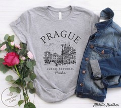 Prague Shirt Travel Gift for Czech Republic Trip Souvenir Tee