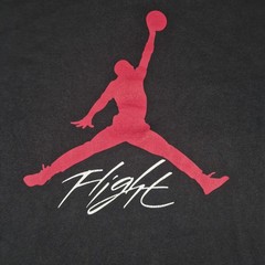 Vintage Nike Air Jordan Jumpman Shirt Mens Large Black Center Logo Y2K 2000s
