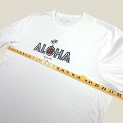 NWT TravisMathew ALOHA Sandbar Hawaii Tee Shirt Men XXL White Pima Cotton 1MR611