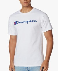 Champion Men’s T-shirt, Cotton Midweight Men’s Crewneck Tee, T-shirt for Men, Sc