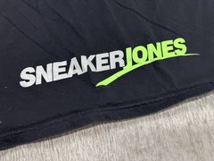 Nike Air Shirt Mens XL Black Sneaker Jones Graphic Tee Dunks Jordans 2000s
