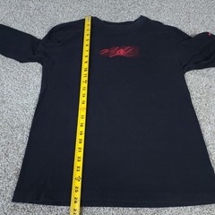 Nike Air Jordan T Shirt Mens Medium Black Air Flight Jumpman Retro Long Sleeve