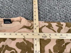 Mil-Tec Camouflage Pattern T-Shirt Adult XL Brown Camo Woodland Military Skater