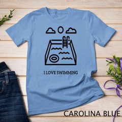 I Love Swimming T-Shirt Unisex T-shirt