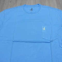 Johnnie-O Men’s XL Palm Paradise T-Shirt Malibu Blue SS Crew Neck NWT