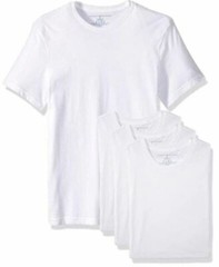 Tommy Hilfiger 4-Pack Men’s Cotton Classic Crew-Neck T-Shirts White M (38-40)