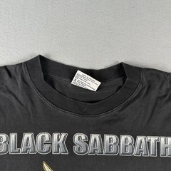 Vintage 90s Black Sabbath Shirt Men’s Large Black The Roxx Never Say Die Ozzy