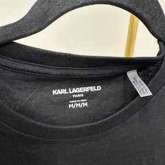 Karl Lagerfeld Paris Flat Head Karl Graphic T-Shirt 100% Cotton Mens Medium NEW