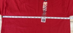 Hanes Essentials Men’s Short Sleeve T-Shirt Size Large 2pk Athletic Red