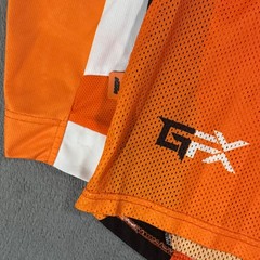 KTM Motorcross Racing Vtg Orange Y2K Motorcyle Dirt Bike Long Sleeve T Shirt 2XL
