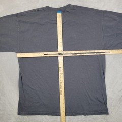 Hybrid Tees Shirt Mens Large Gray Bird Graphic Nature Wildlife Blue Black Tee