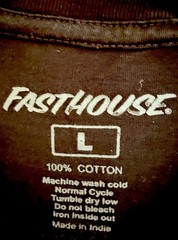 Fasthouse Speed Shop Good Times Black T-Shirt Size Large