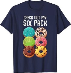 Check Out My Six Pack Donut T-Shirt – Funny Gym Unisex T-Shirt