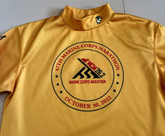 USMC Size M 47TH Marine Corps Marathon October 30, 2022 Long Sleeve T-Shirt