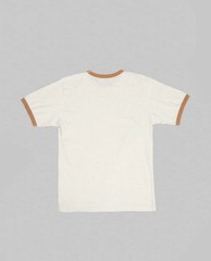 Wonder Looper Recycled Cotton Foxfibre Ringer T-Shirt Sand XXL
