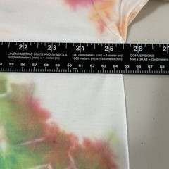 Athletic Works Shirt Men’s Sz 2XL Colorful Tie Dyed Cotton Casual Beach Crew